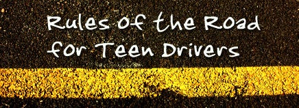 Rules of the Road for Teen Drivers