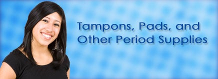 Tampons, Pads, and Other Period Supplies