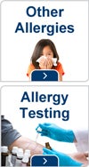 Other allergies and allergy testing