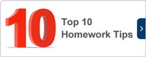 Top 10 homework tips