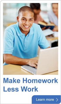 Make homework less work